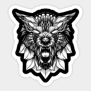 Wolf Sticker